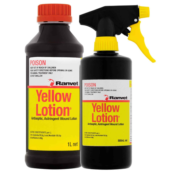 Ranvet Yellow Lotion - Equine Passion