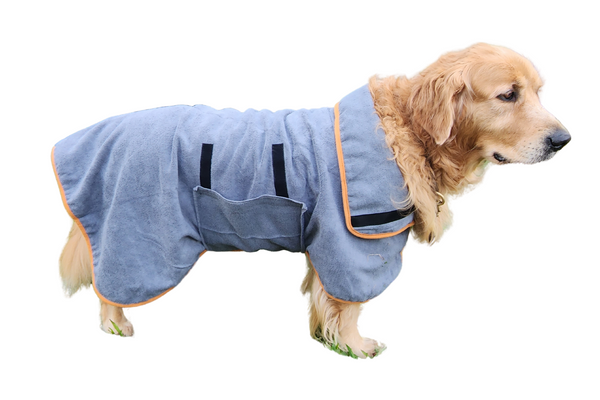 Microfibre Dog Bathrobe / Towel