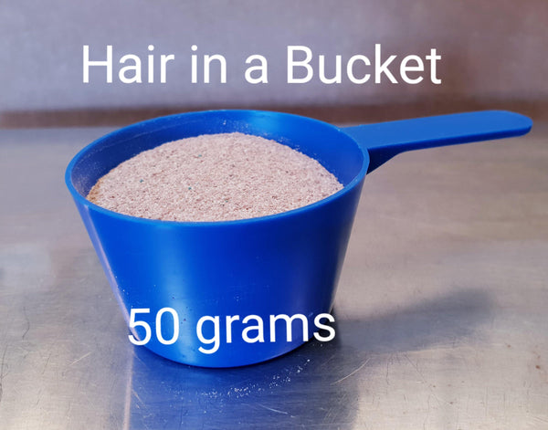 Hair in a Bucket | equine-passion-minerals.